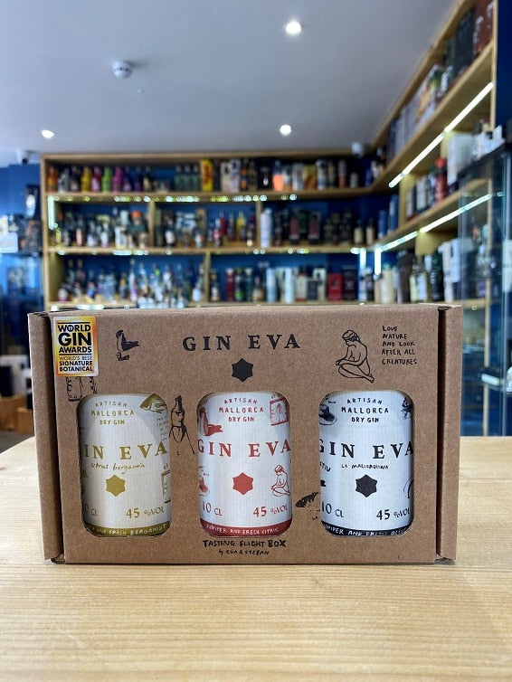 Gin Eva Tasting Flight Box 3 x 10cl