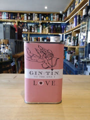 Gin in a Tin - 'To the one I love' (Pink Cupid Label) No. 10 Pomegranate, Raspberry & Cardamom 50cl 40%