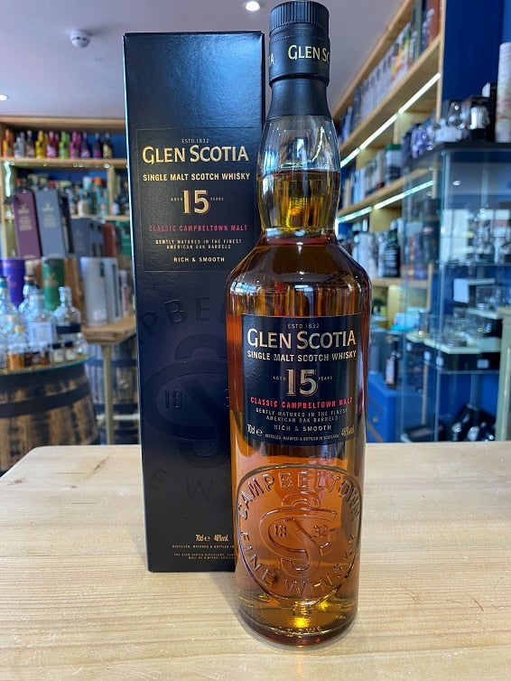 Glen Scotia 15 Year Old 70cl 46%
