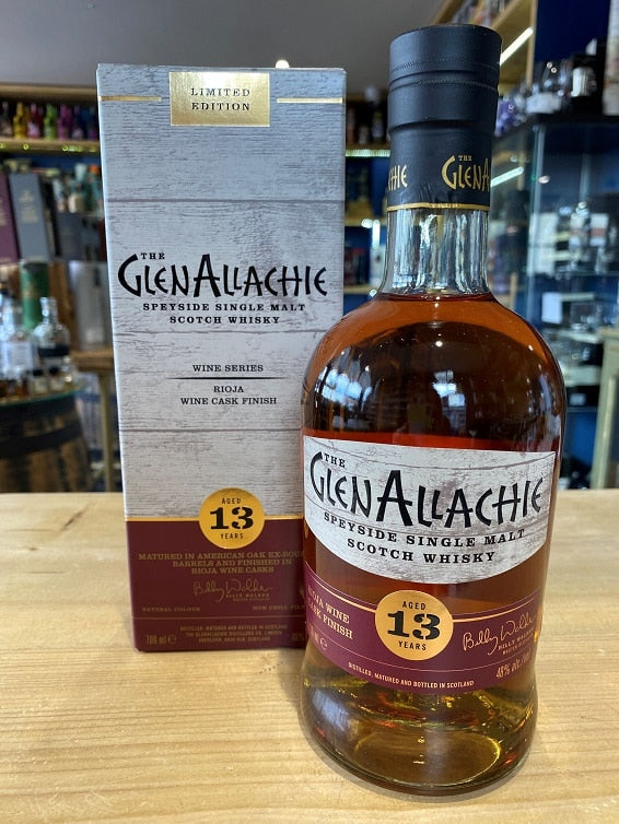 Isla's Bar - GlenAllachie 13 Year Old Rioja Wine Cask Finish 2.5cl 48%