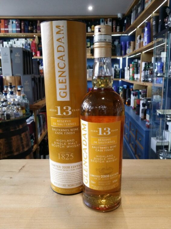 Glencadam Aged 13 Years 2008 Edition Sauternes Wine Cask Finish 70cl 46%