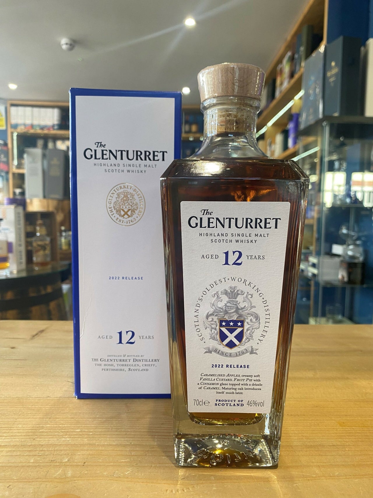 Glenturret Aged 12 Years 2022 Release 70cl 46%