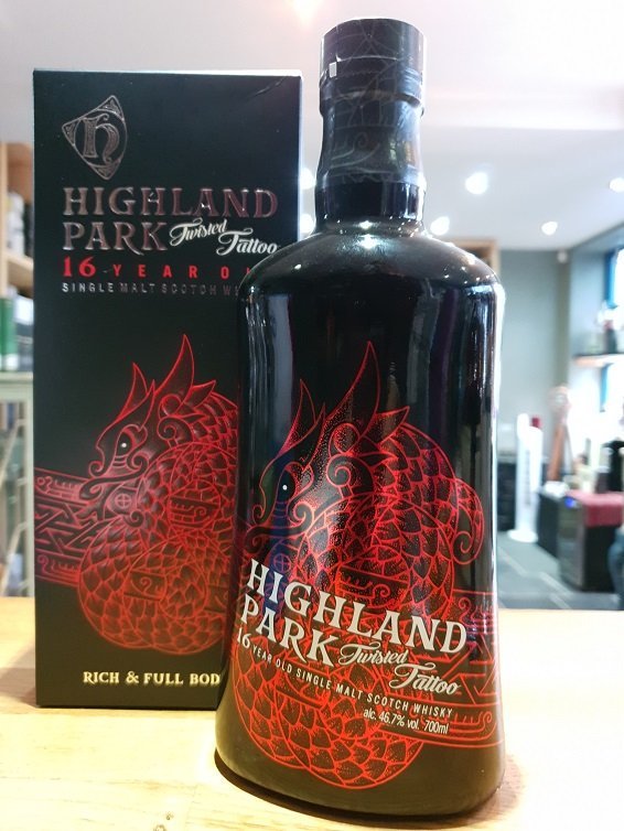 Islas Bar - Highland Park 16 Year Old Twisted Tattoo 2.5cl 46.7%