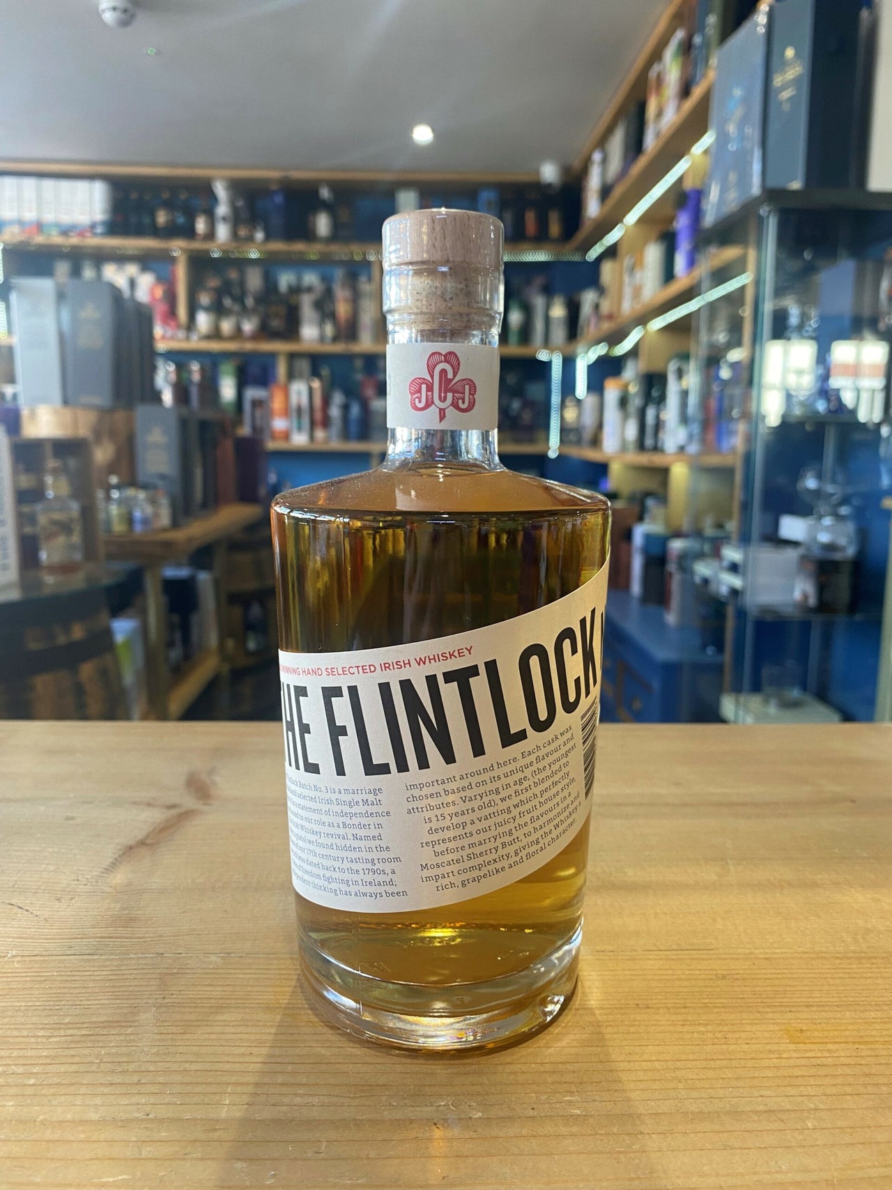 J.J Corry The Flintlock Batch 3 Irish Single Malt Whiskey 50cl 46%