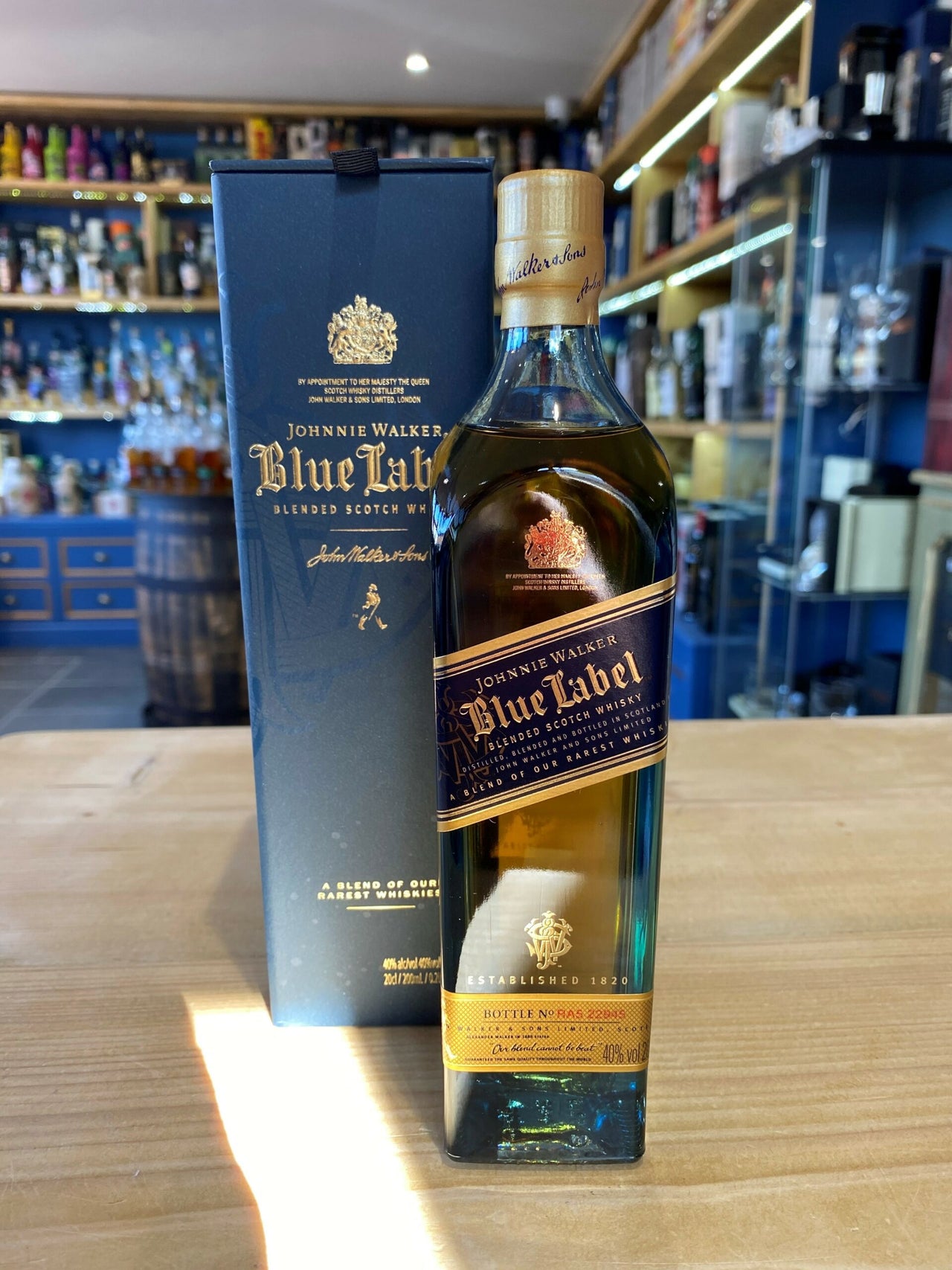 Johnnie Walker Blue Label 40% 20cl