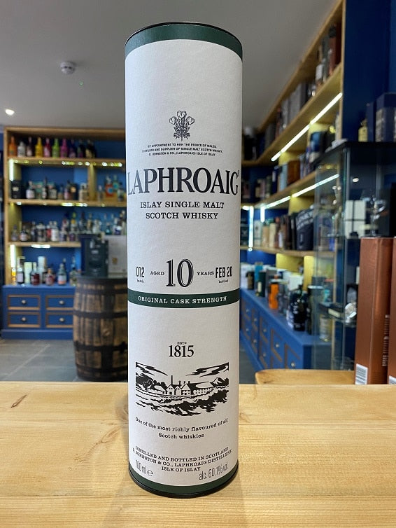 Laphroaig Aged 10 Years Cask Strength 57.9% 70cl Batch 013