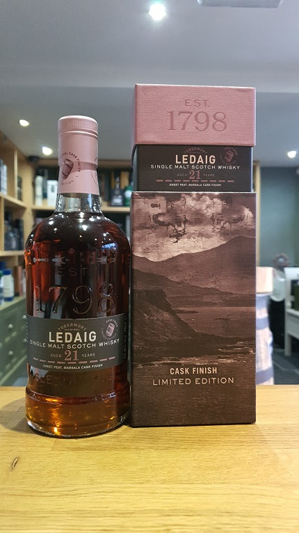 Ledaig 21 Year Old 1998 Masala Cask Finish 55.8% 70cl