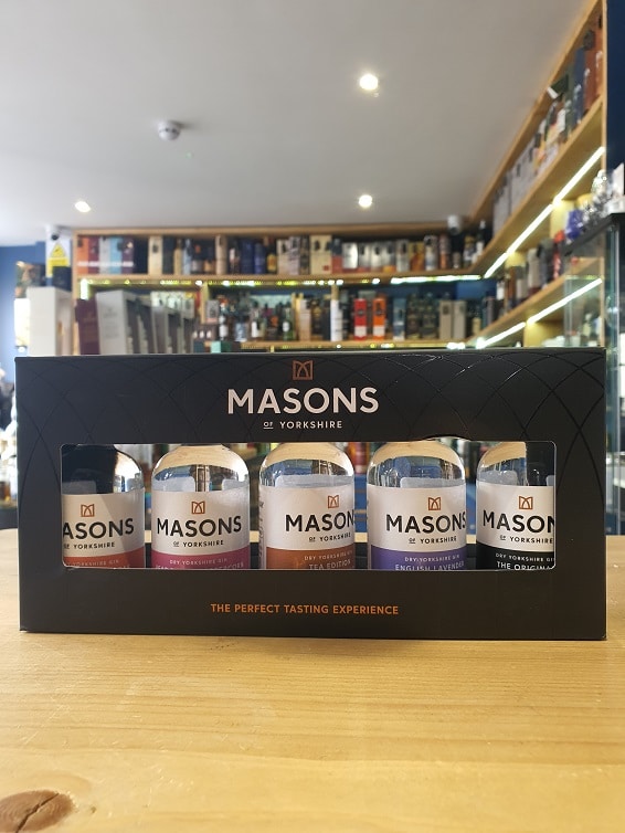 Masons - Yorkshire Gin Taste Experience Gift Set 5 x 5cl
