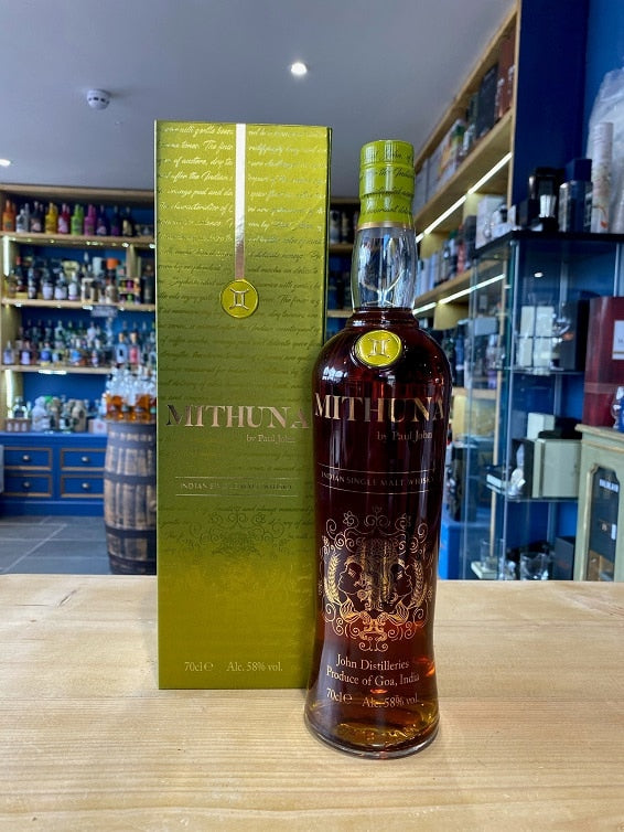 Paul John Mithuna Indian Single Malt 70cl 58%