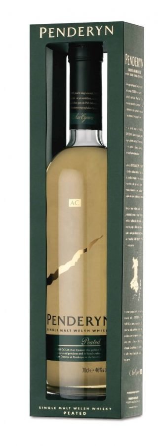 Penderyn Welsh Malt Whisky Peated 70cl 46%