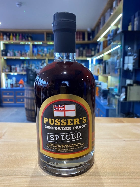 Pusser's Gunpowder Proof Spice Rum 70cl 54.5%