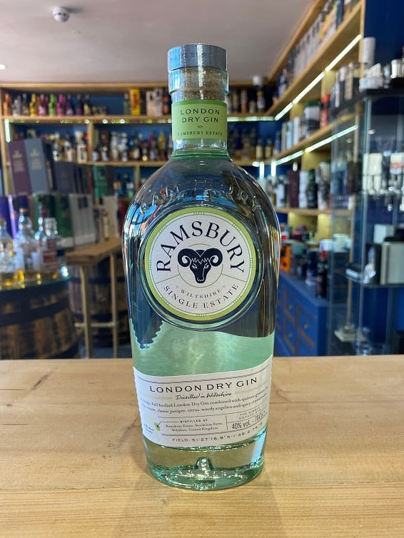 Ramsbury Single Estate Dry Gin 70cl 40%