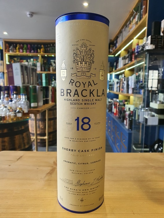 Royal Brackla Palo Cortado Sherry Cask Finish 70cl 46%