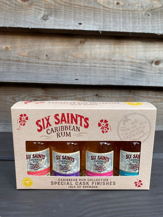 Six Saints Caribbean Rum Gift Set 4 x 5cl