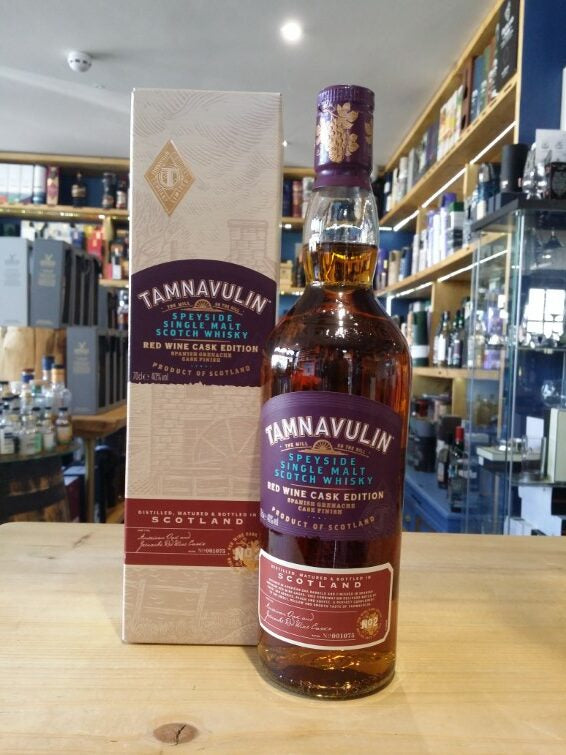 Tamnavulin Red Wine Cask Edition - Spanish Grenache Cask Finish 70cl 40%