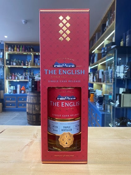 English Red Range Peated Triple Distilled 70cl 49.8%