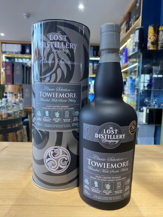 The Lost Distillery Company - Towiemore Blended Malt Whisky 70cl 43%