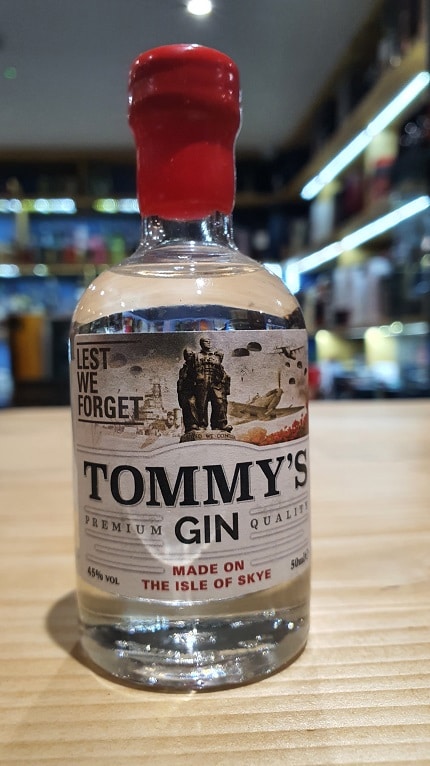 Tommy's Gin Lest we forget 5cl 45%