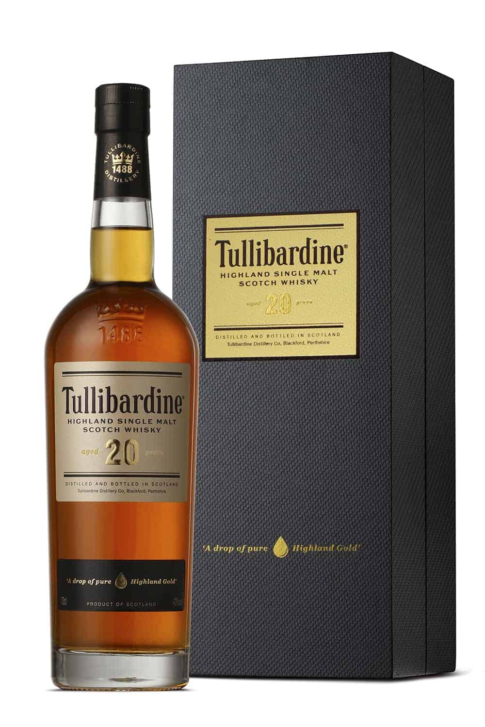 Tullibardine 20 Year Old 70cl 43%