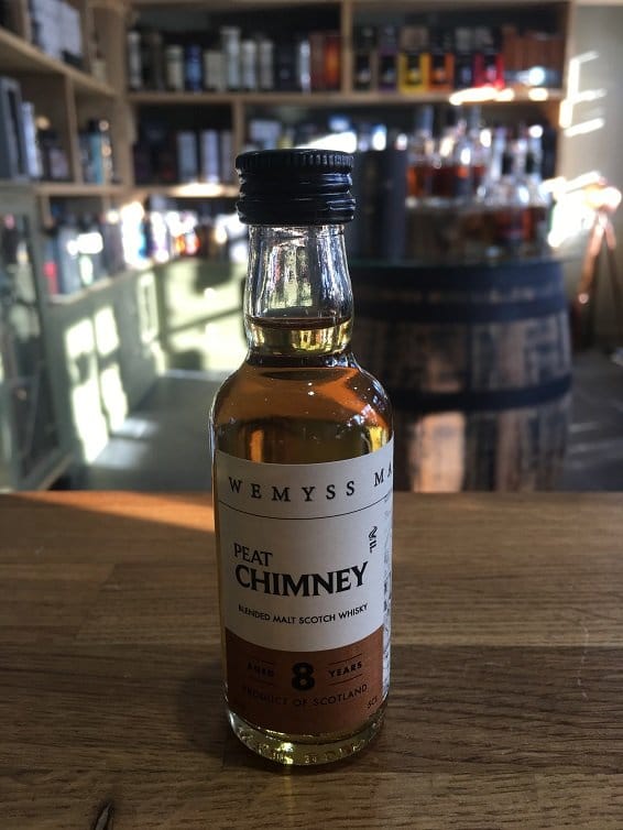 Wemyss Peat Chimney 8 5cl 40%