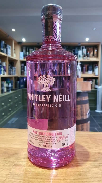 Whitley Neill Pink Grapefruit Gin 70cl 43%