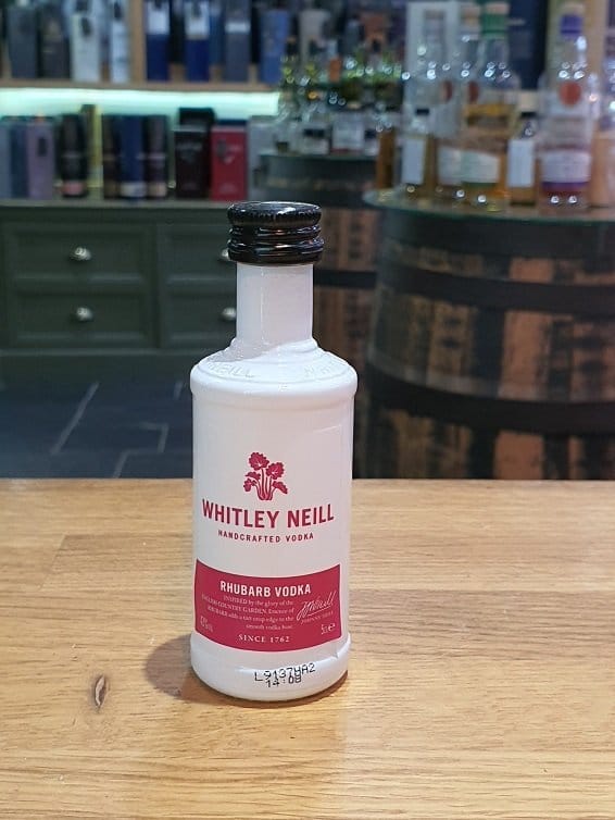 Whitley Neill Rhubarb Vodka 5cl 43%