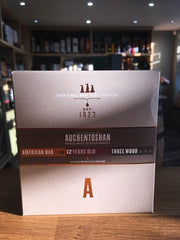 Auchentoshan Single Malt Whisky Collection 3 x 5cl (American oak, 12 Year Old and Three wood)