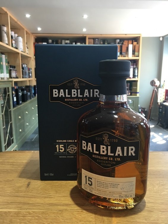 Balblair 15 Year Old 70cl 46%