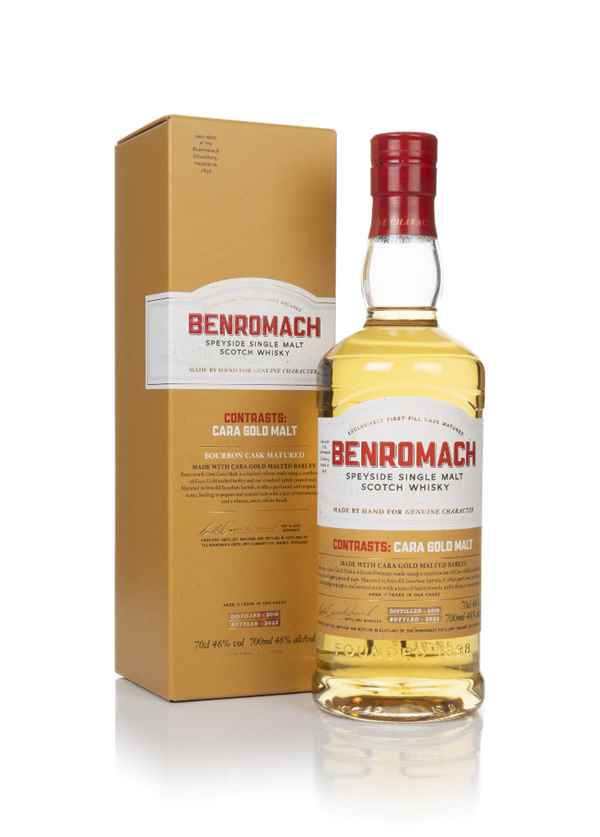 Isla's Bar - Benromach Contrasts Cara Gold Malt 46% 2.5cl