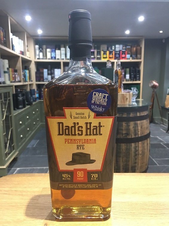 Dad's Hat Pennsylvania Rye Whiskey 70cl 45% 90 Proof