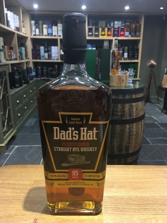 Dad's Hat Pennsylvania Straight Rye Whiskey 47.5% 70 cl 95 proof