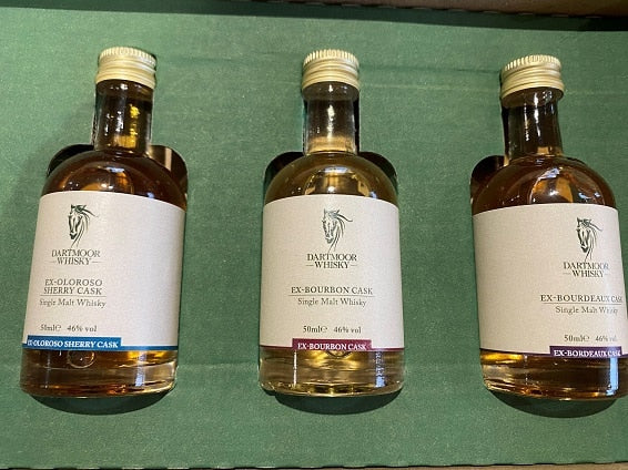 Dartmoor Single Malt Whisky Discovery Set (3 x 5cl)