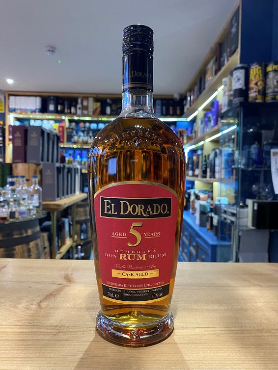 El Dorado Aged 5 Years Demerara Rum 70cl 40%