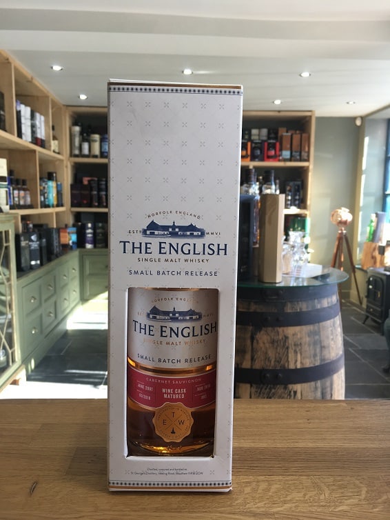 Isla's Bar - The English Single Malt Whisky Cabernet Sauvignon wine cask matured 2.5cl 46%
