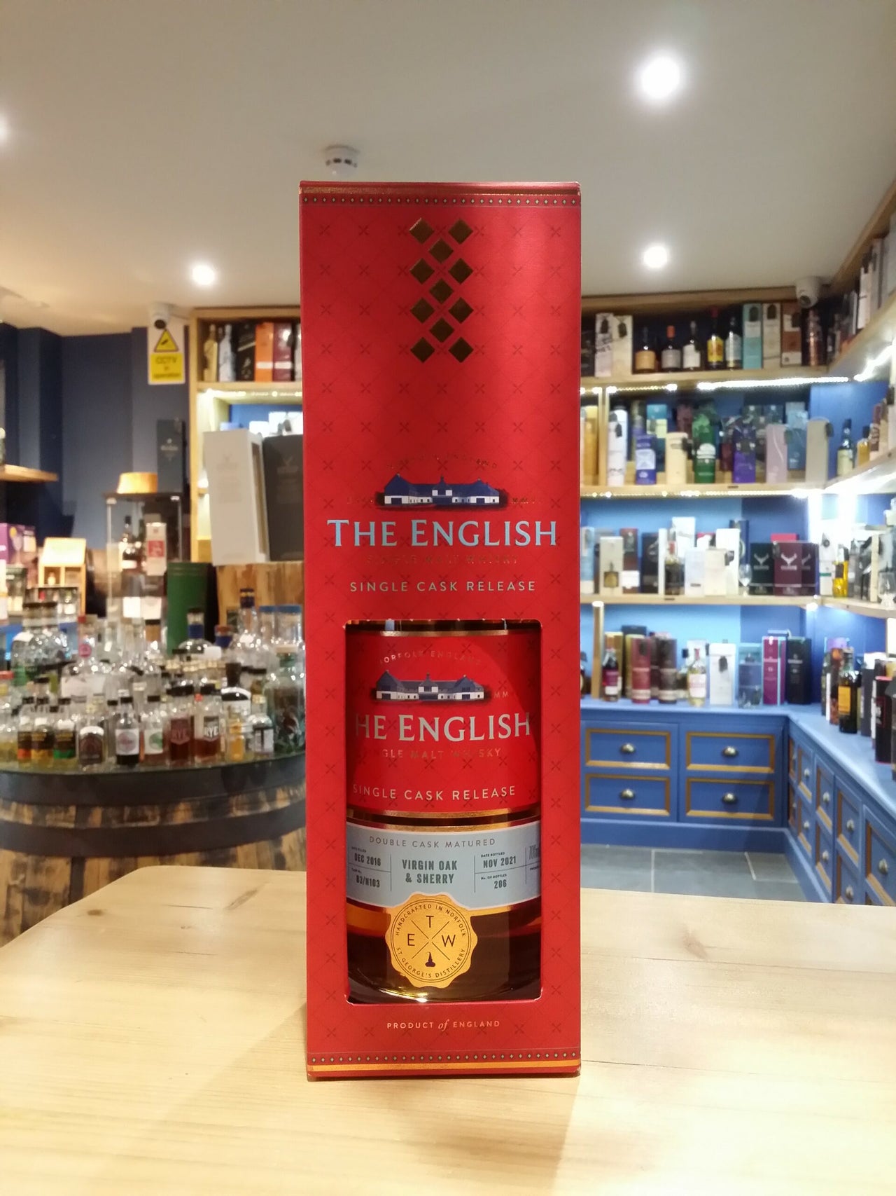 Isla's Bar - The English Virgin Oak & Sherry 2.5cl 52.6%
