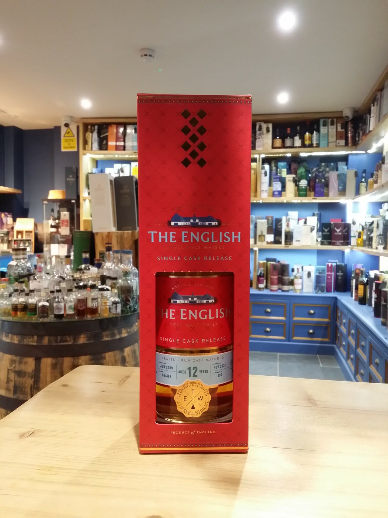 Isla's Bar - The English Peated Rum Cask 2.5cl 51.4%