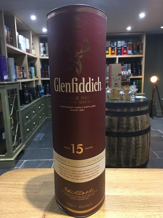 Isla's Bar - Glenfiddich 15 Year Old Unique Solera Reserve 2.5cl 40%