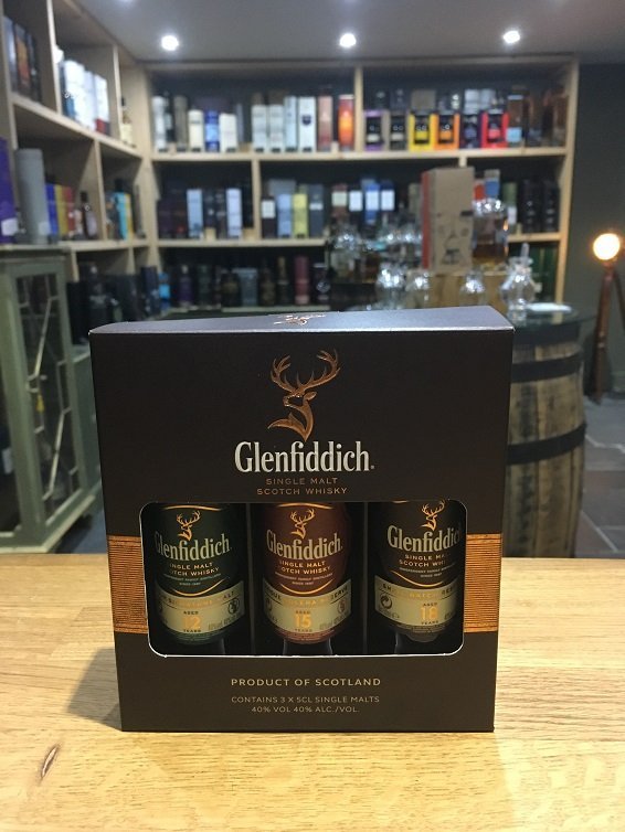 Glenfiddich Tasting Gift Pack 3 x 5cl