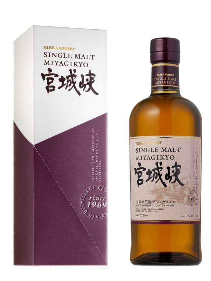 Nikka Miyagikyo Single Malt Whisky 70cl 45%