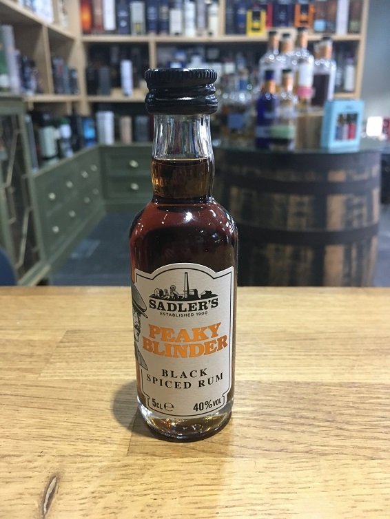 Peaky Blinder Black Spiced Rum 5cl 40%