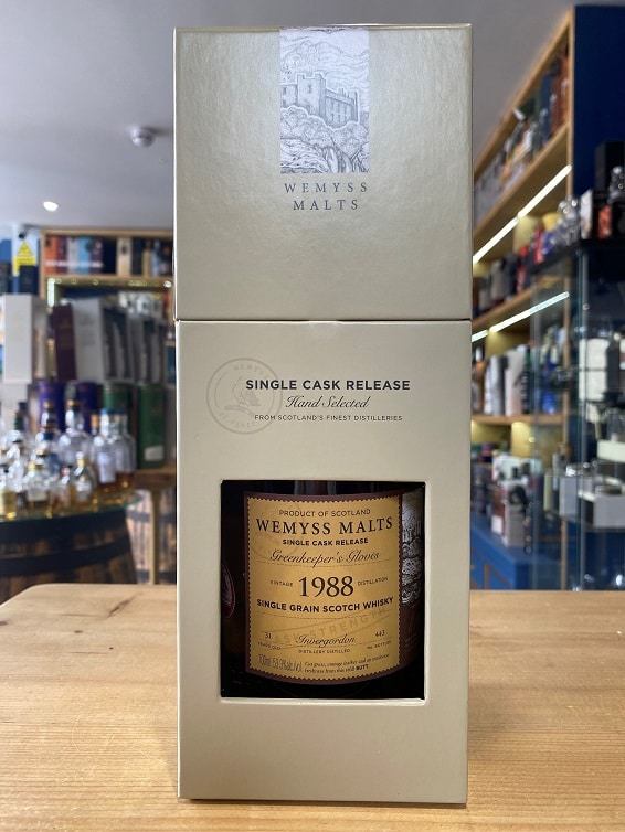 Wemyss Malts Greenkeepers Gloves 1988 31 Year Old 70cl 53.3%