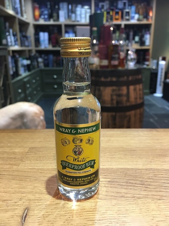 Wray & Nephew White Overproof Rum 5cl 63%